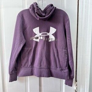 Under Armour loose fit slouch cowl neck hooded sweatshirt women's small